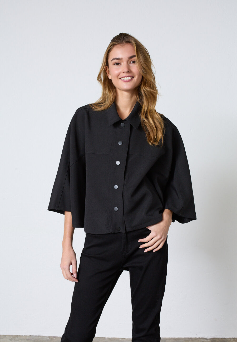 SISTERS POINT BLAZER GARWIN-CAPE BLACK