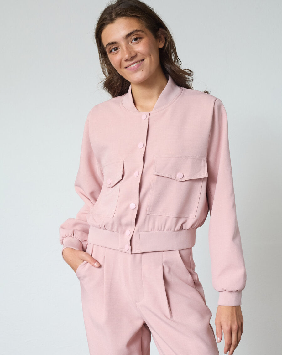 SISTERS POINT BLAZER GARWIN-JA20 JACKET MAUVE