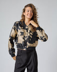 SISTERS POINT JACKET GARWIN-JA22 BLACK/GOLD