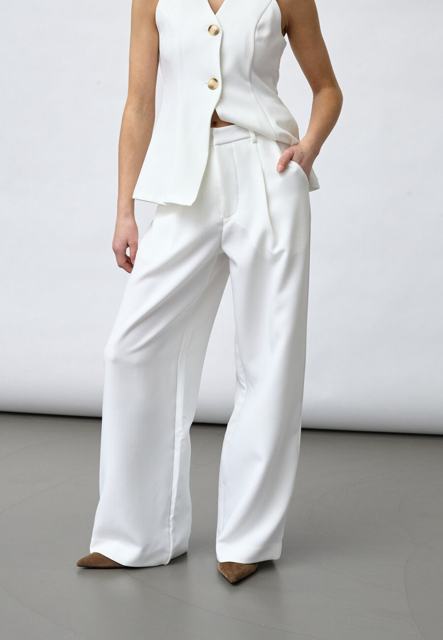 SISTERS POINT PANTS GREAT-PA3 CREAM