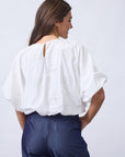 SISTERS POINT BLOUSE GUFO-TOP4 WHITE