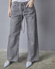SISTERS POINT JEANS ONEA-BELT.JE4 LIGHT GREY WASH