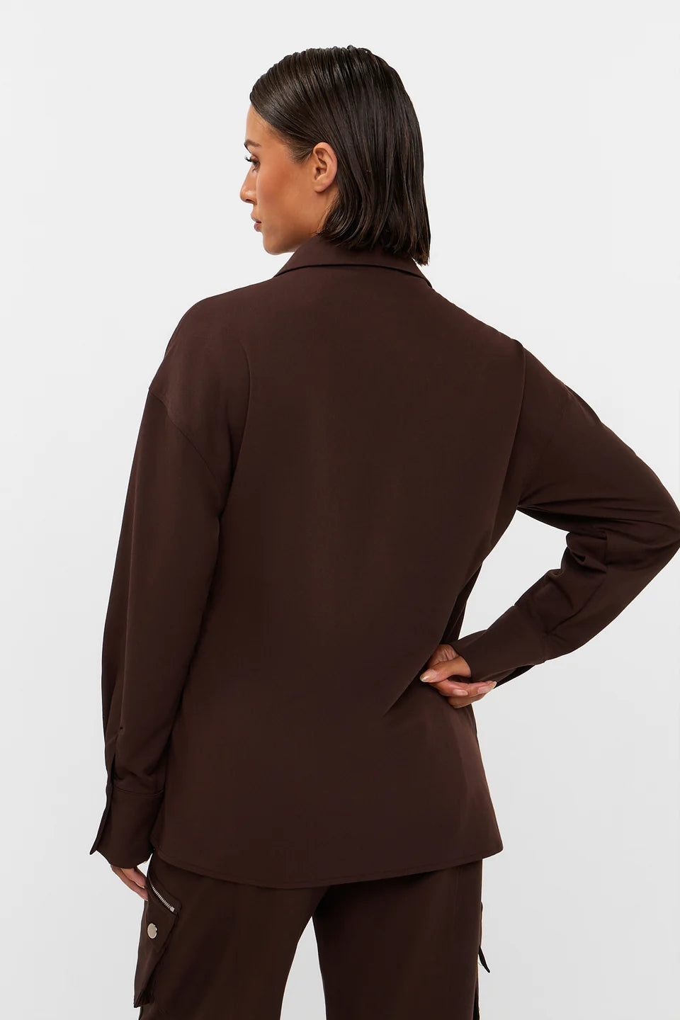 STUDIO AMAYA BLOUSE ROOS BROWN
