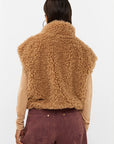 STUDIO AMAYA GILET SIRA FLUFFY BEIGE