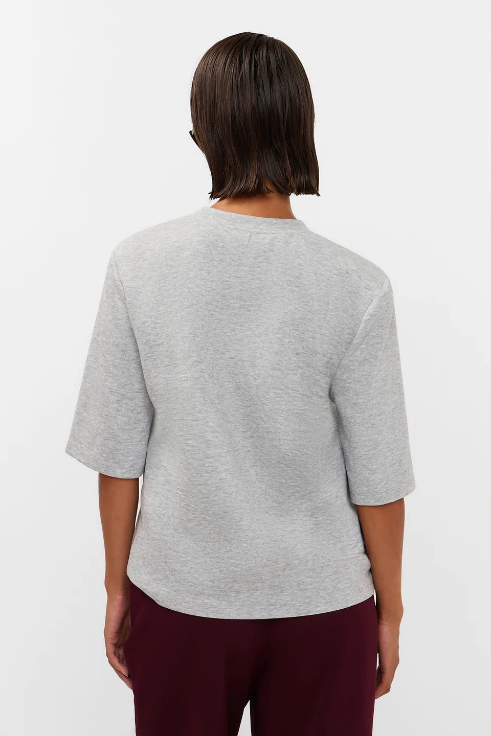 STUDIO AMAYA T-SHIRT LILLY BOXY GREY