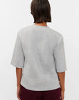 STUDIO AMAYA T-SHIRT LILLY BOXY GREY