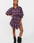 STUDIO AMAYA BLOUSE VALE PURPLE