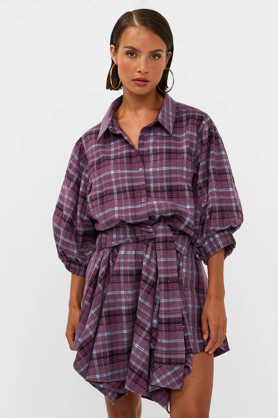 STUDIO AMAYA BLOUSE VALE PURPLE