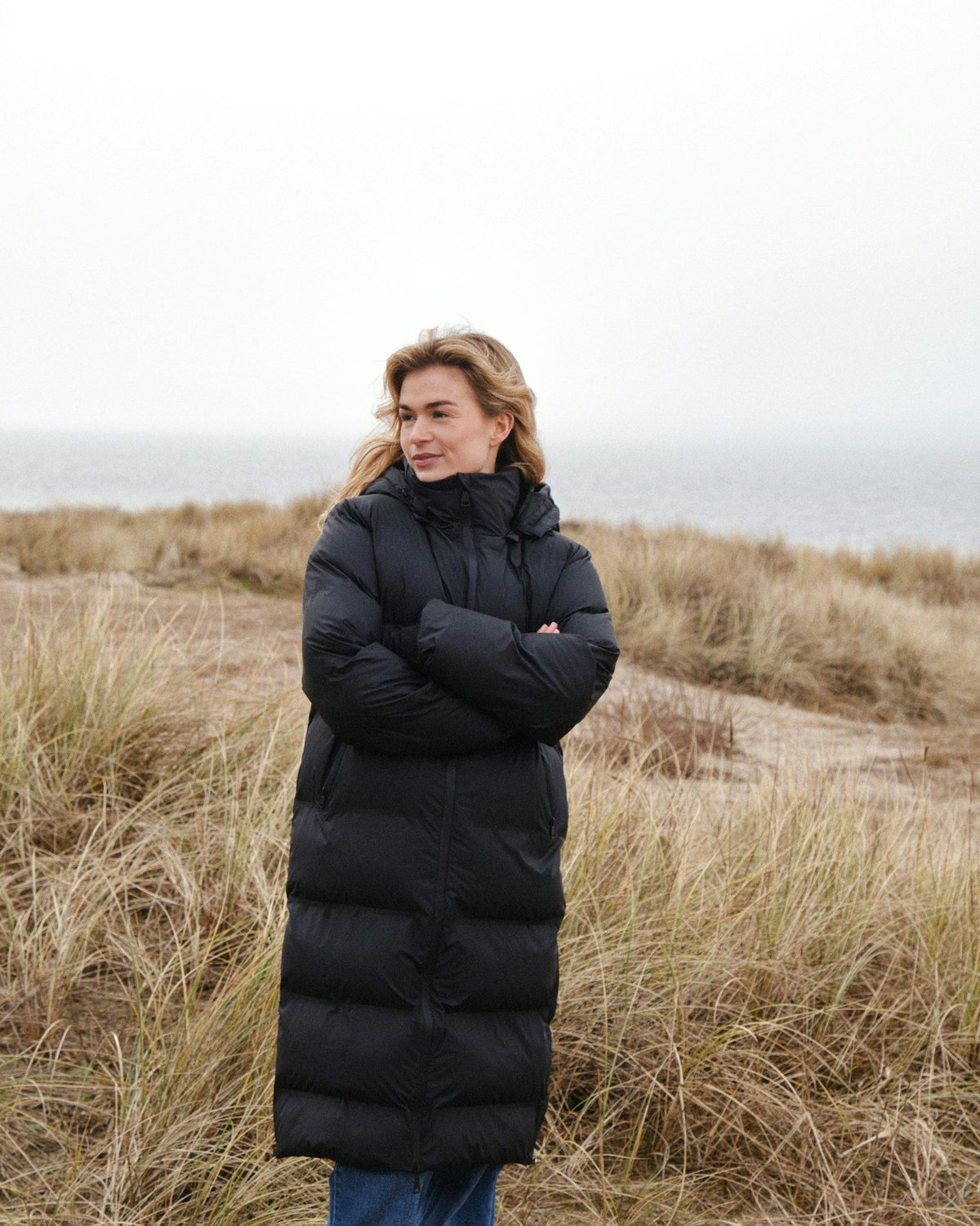 NEO NOIR JACK VIVIANA C PUFFER JACKET BLACK
