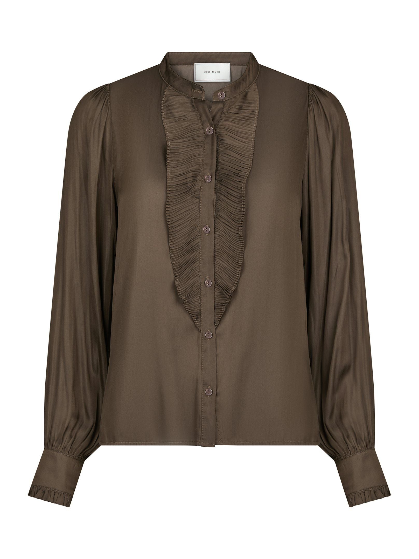 NEO NOIR BLOUSE ZOLA BROWN