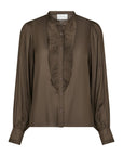 NEO NOIR BLOUSE ZOLA BROWN