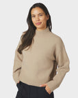 NEO NOIR PULLOVER PAULINA KNIT WARM GREY