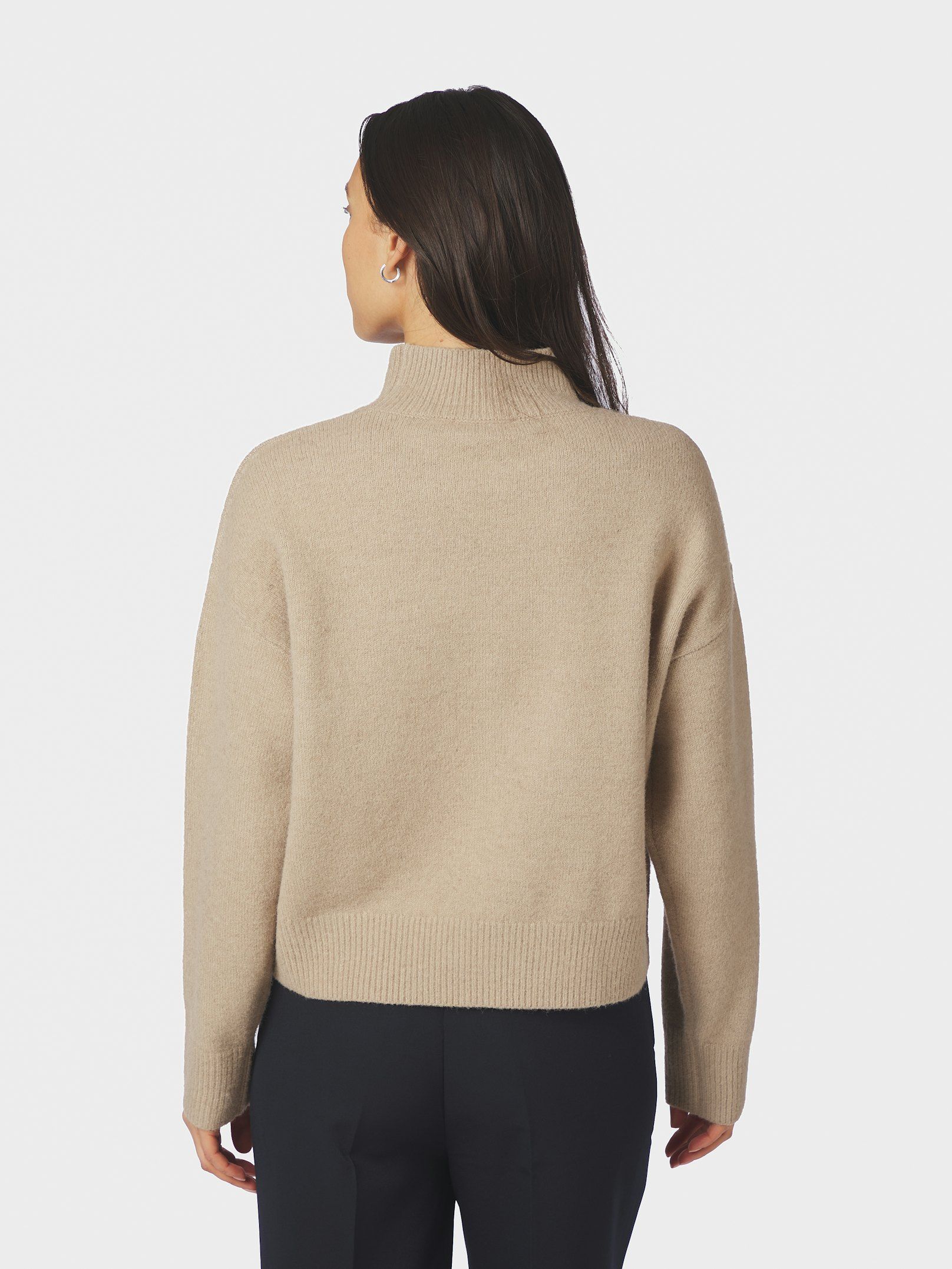 NEO NOIR PULLOVER PAULINA KNIT WARM GREY