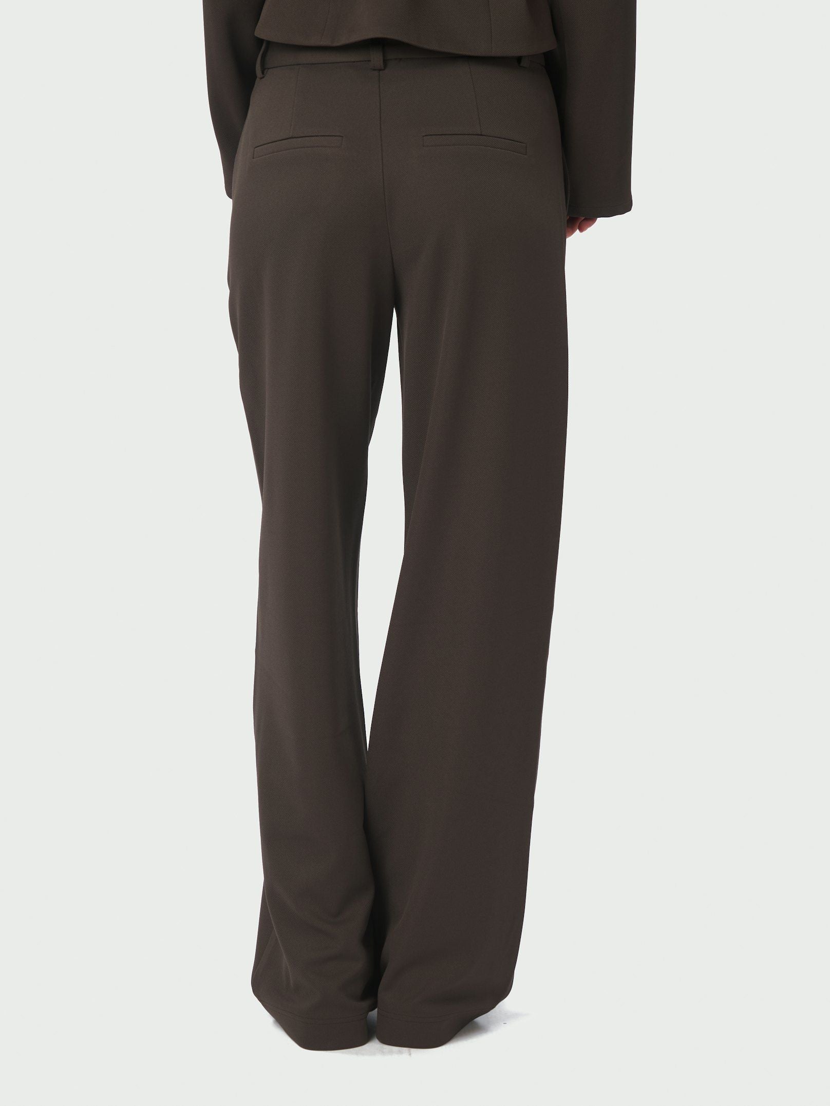 NEO NOIR PANTS NATHALIE DARK BROWN