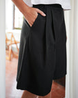 NEO NOIR PANTS NIKA BERMUDA SHORT BLACK