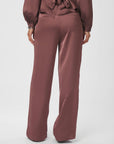 NEO NOIR PANTS EMMETT HEAVY SATEEN DARK ROSE