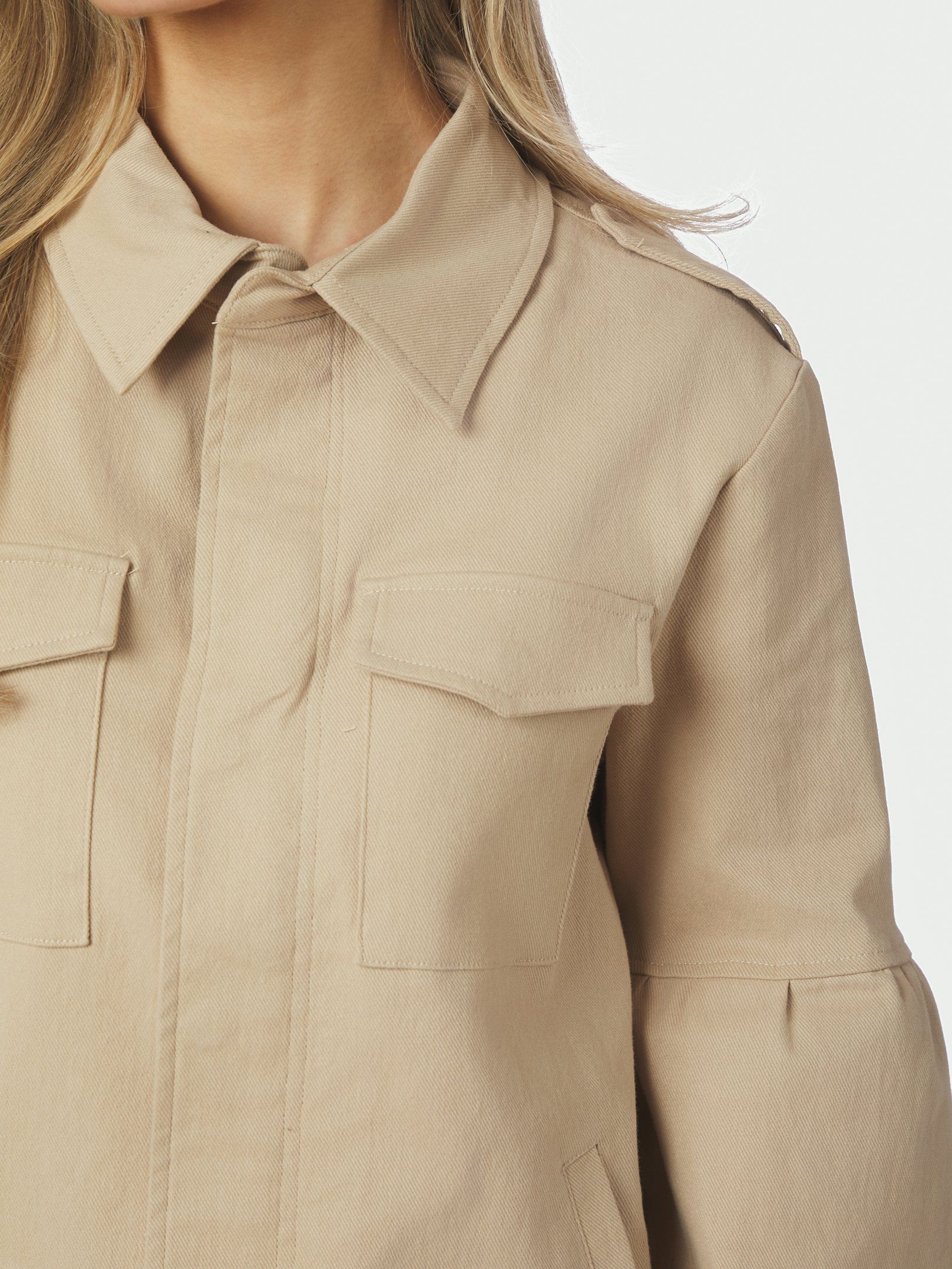 NEO NOIR JACKET JAYNOR BLAZER DENIM SAND