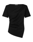 NEO NOIR TOP RASMINE T-SHIRT SOFT BLACK