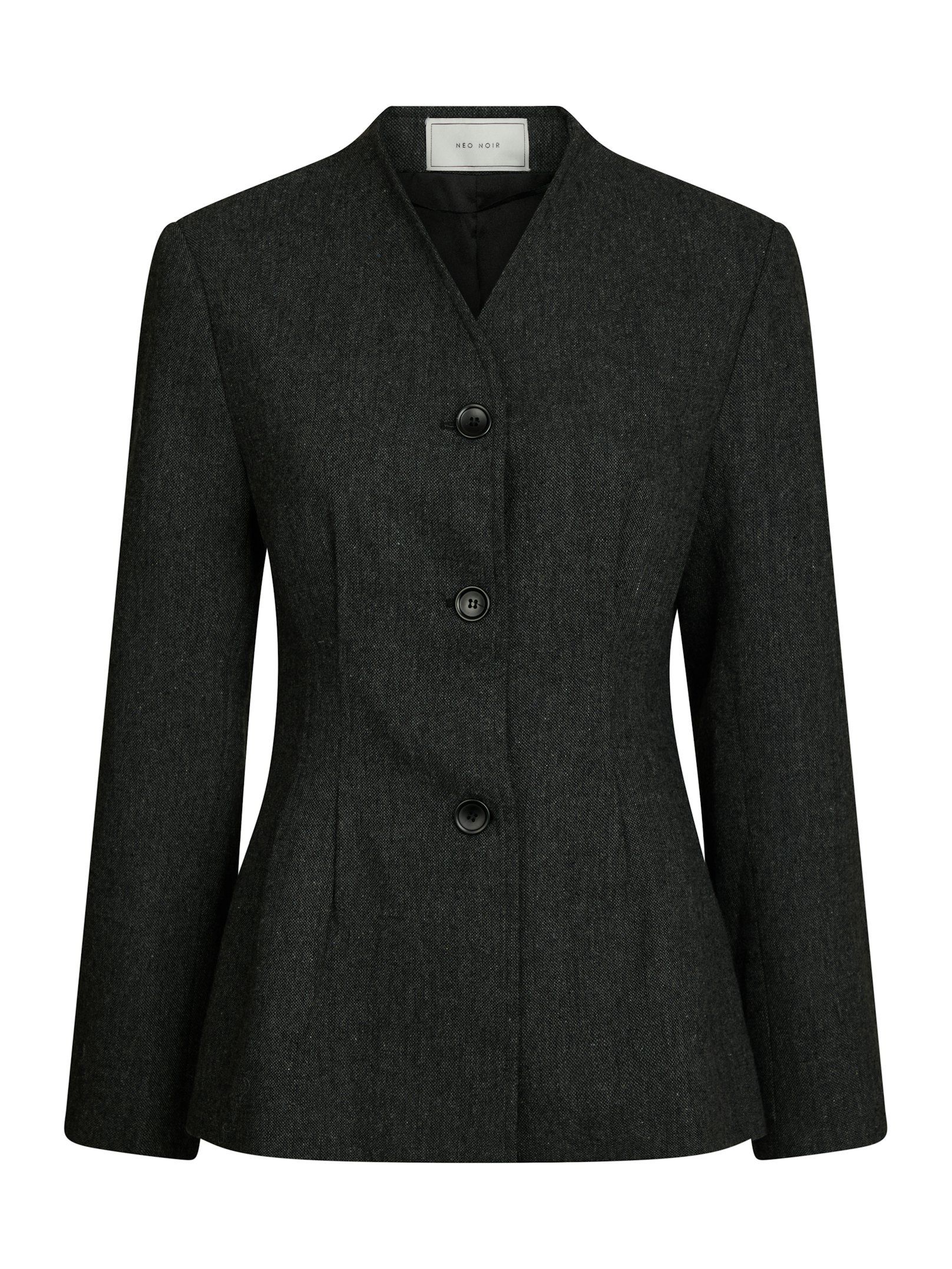 NEO NOIR BLAZER SENARA DARK GREY MELANGE