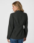 NEO NOIR BLAZER SENARA DARK GREY MELANGE
