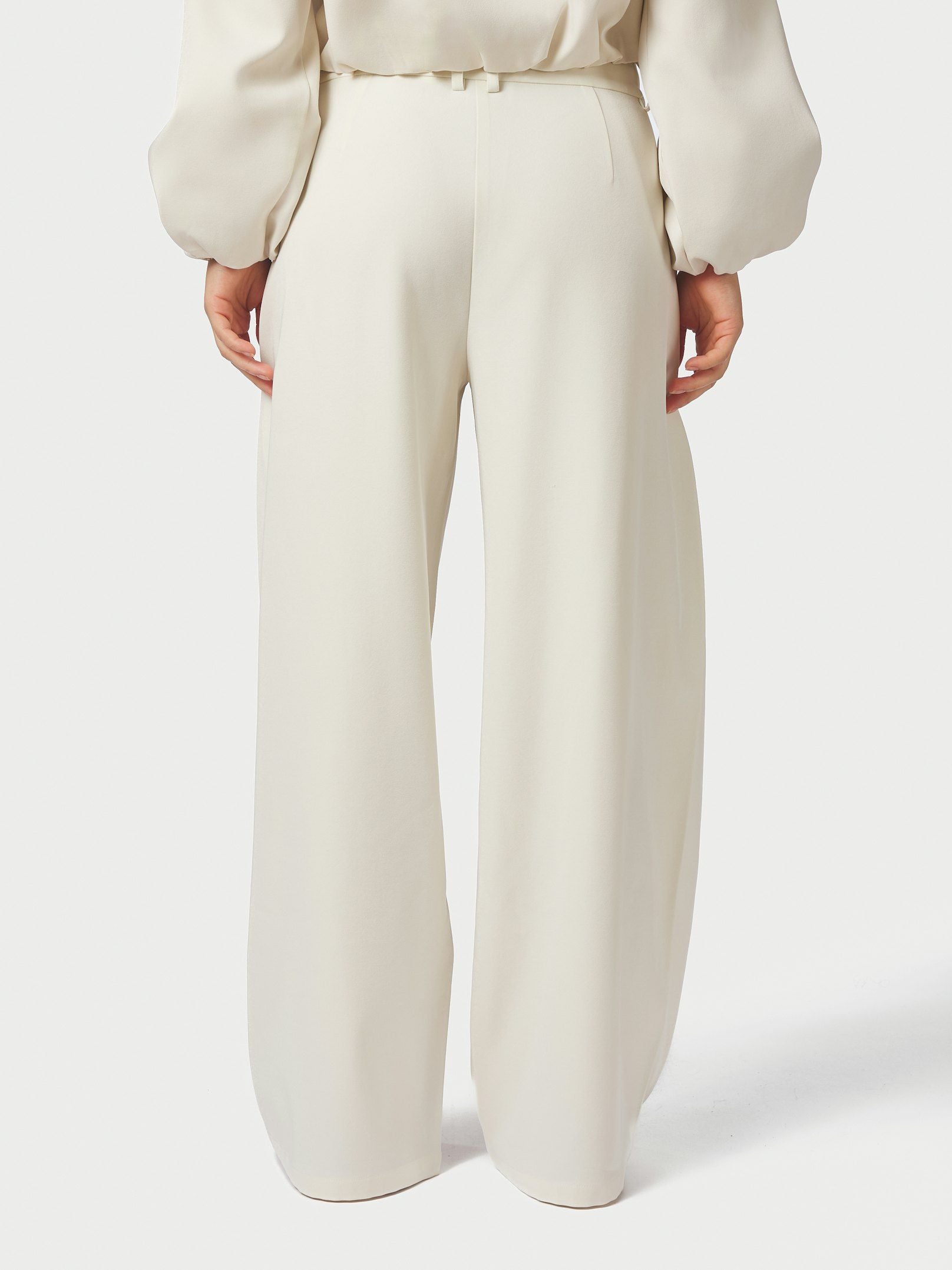 NEO NOIR PANTS MASSIE STRUCTURE OFF WHITE