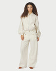 NEO NOIR PANTS MASSIE STRUCTURE OFF WHITE