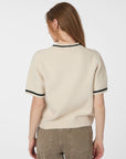 NEO NOIR PULLOVER MAWINA KNIT TEE IVORY