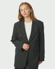NEO NOIR BLAZER GABY CHECK ANTRACIT