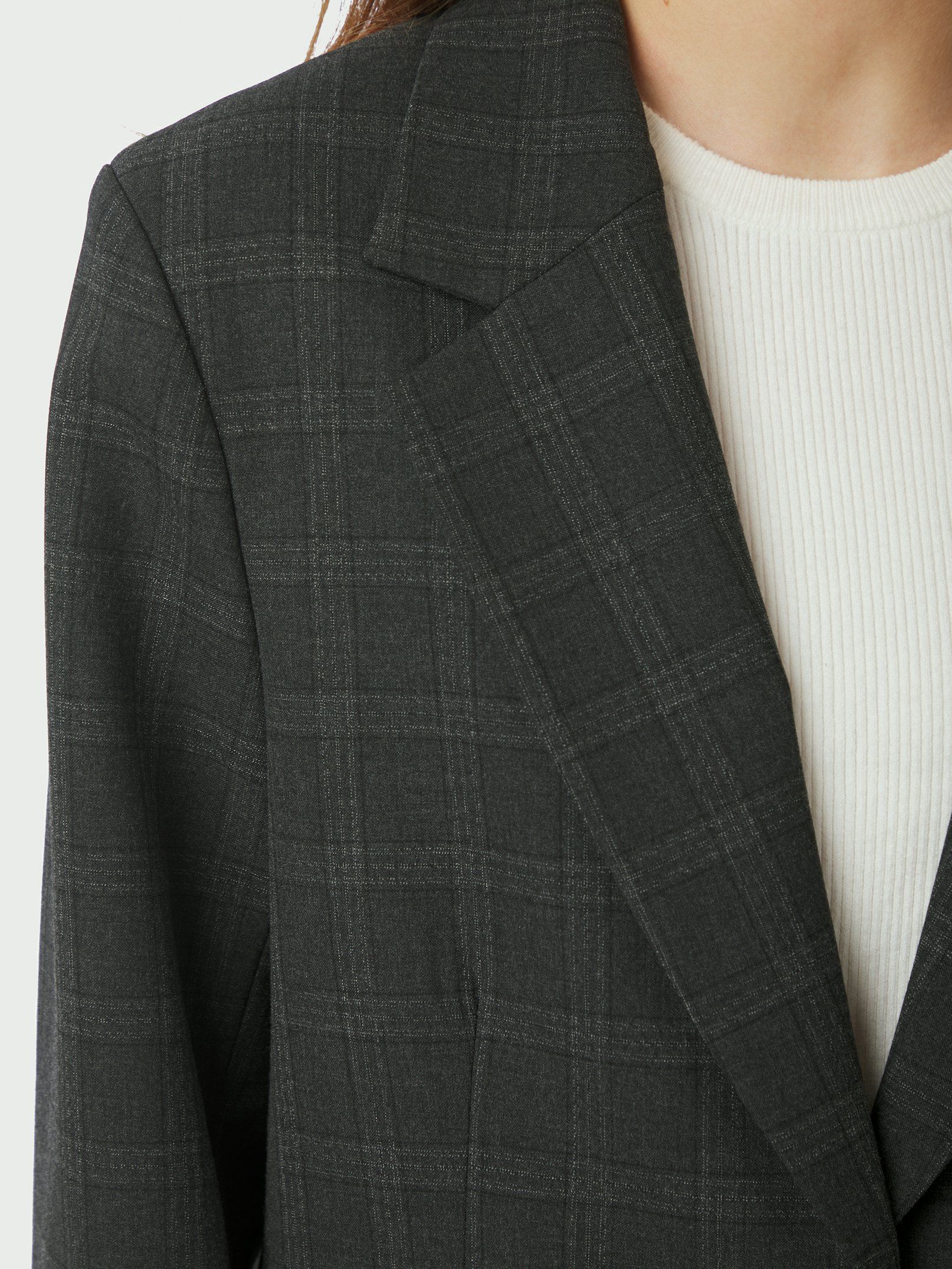 NEO NOIR BLAZER GABY CHECK ANTRACIT