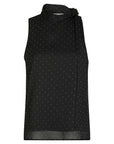 NEO NOIR TOP LORELEI BEDAZZLED BLACK