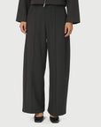 NEO NOIR PANTS TILIAN STRUCTURE DARK GREY