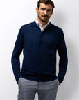 STATE OF ART ATELIER VEST MERINOWOL MARINE