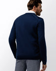 STATE OF ART ATELIER VEST MERINOWOL MARINE