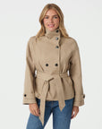 NEO NOIR JACKET MUNET TRENCH JACKET SAND