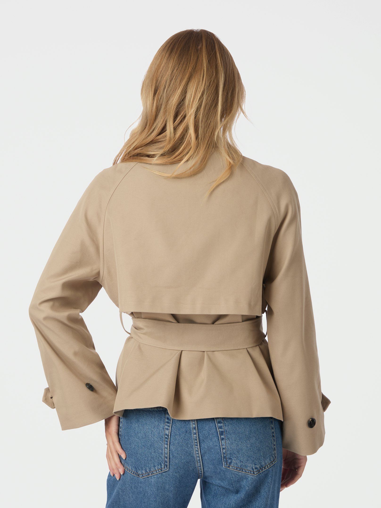 NEO NOIR JACKET MUNET TRENCH JACKET SAND