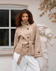 NEO NOIR JACKET MUNET TRENCH JACKET SAND