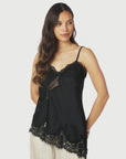 NEO NOIR TOP VIOLE LACE BLACK