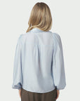 NEO NOIR BLOUSE SELENE CRISP LIGHT BLUE