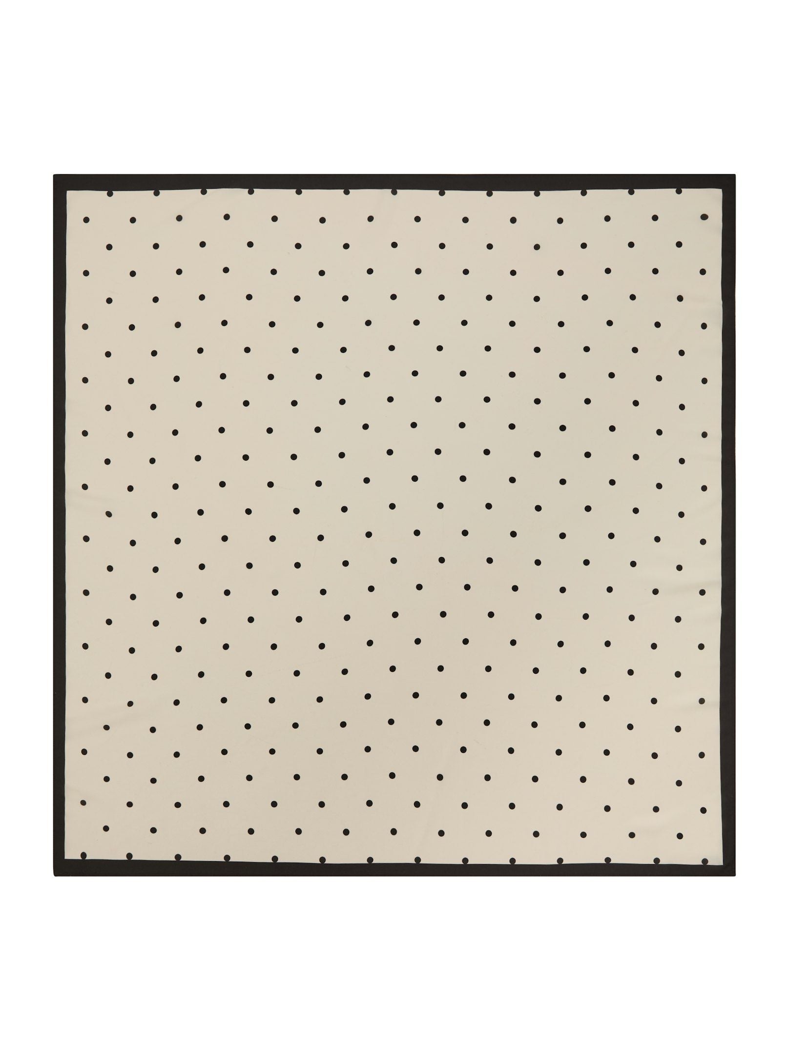 NEO NOIR SJAALTJE TAMMA BIG DOT SCARF OFF WHITE