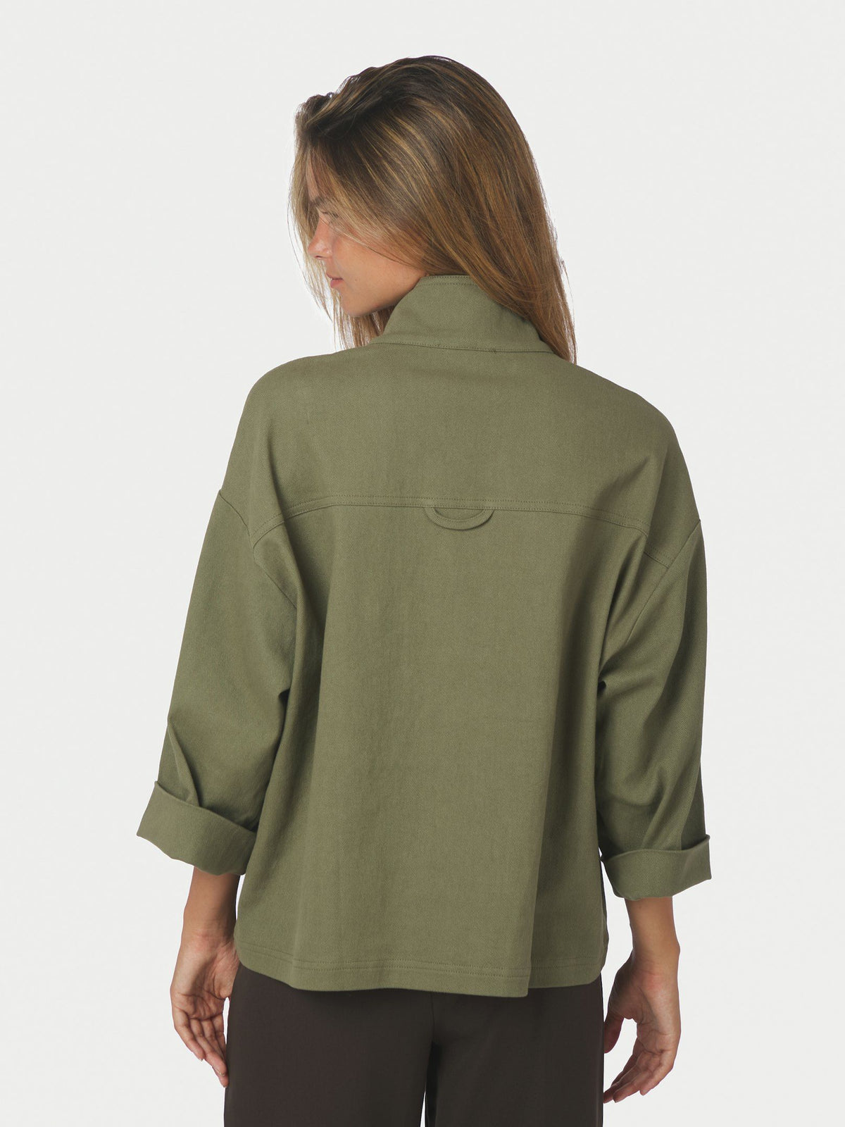 NEO NOIR BLOUSE ELVINA JACKET ARMY