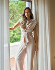 NEO NOIR TOP KATARIM CREPE IVORY
