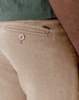 STATE OF ART SHORT CHINO MET BANDPLOOIEN BEIGE