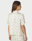 NEO NOIR BLOUSE TORANA DOTTED CREME