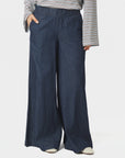 NEO NOIR PANTS JANEL DENIM BLUE