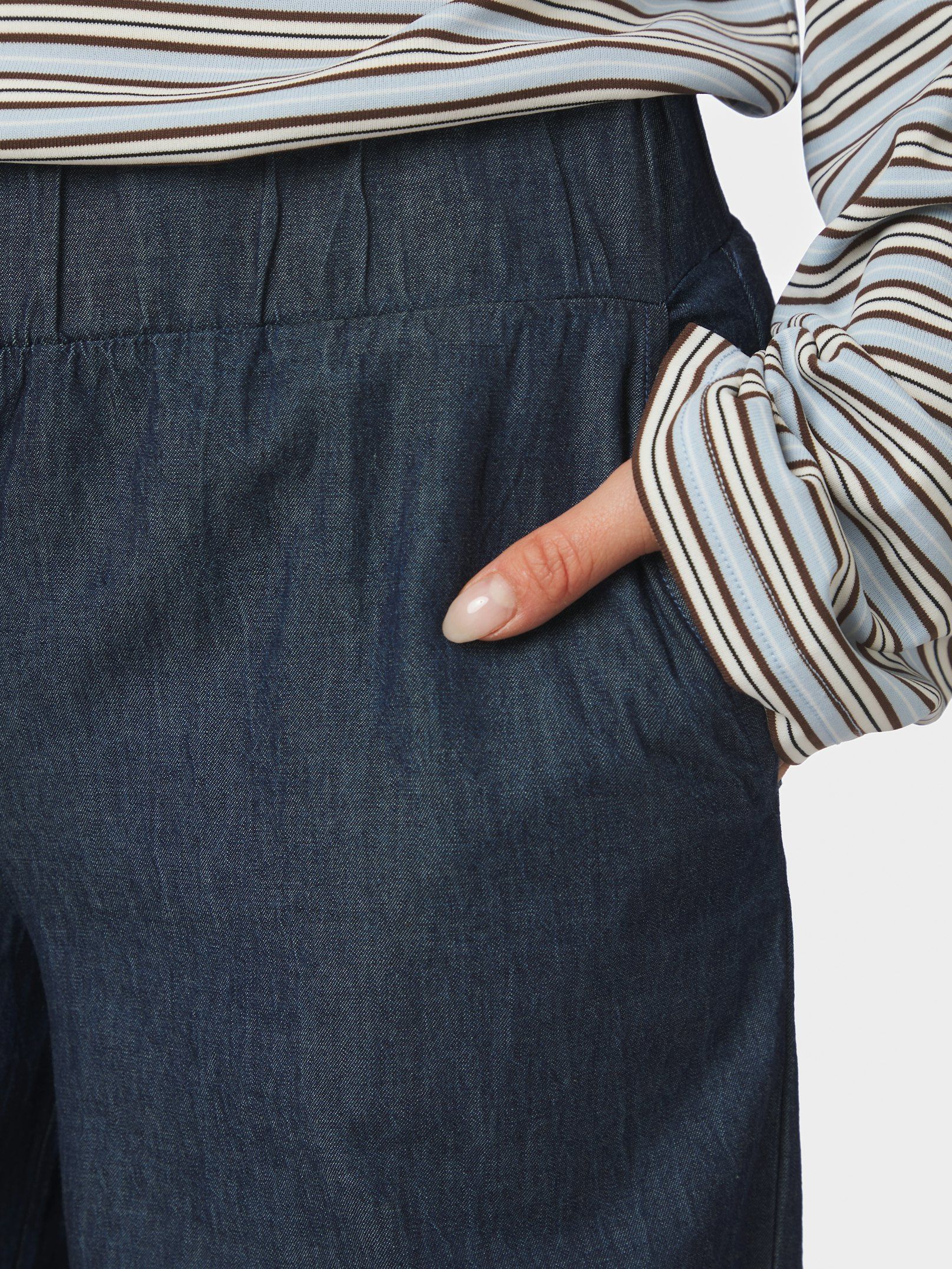 NEO NOIR PANTS JANEL DENIM BLUE