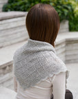 NEO NOIR SJAAL MISTY MEDIUM POINTELLE SCARF GREY MELANGE