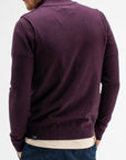 BUTCHER OF BLUE PULLOVER CLIFDEN HALFZIP PASCHA PURPLE