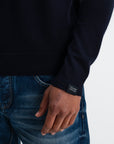 BUTCHER OF BLUE PULLOVER CLIFDEN HALFZIP ALASKA BLUE