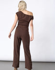 SISTERS POINT JUMPSUIT NASA-JU DARK CHOCOLATE