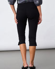 SISTERS POINT PANTS GEORGE-CAPRI BLACK